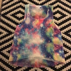 Delia*s galaxy tank top